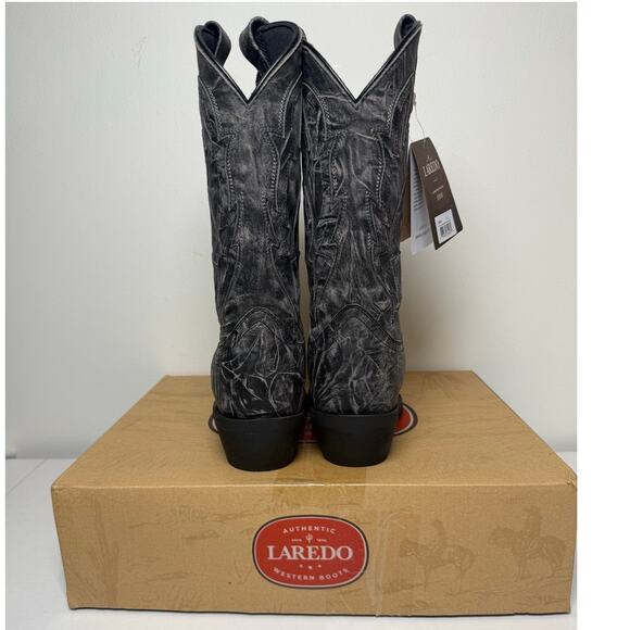 Laredo Mens Western Jessco Leather Boot Mens Size 9, NIB main image 5